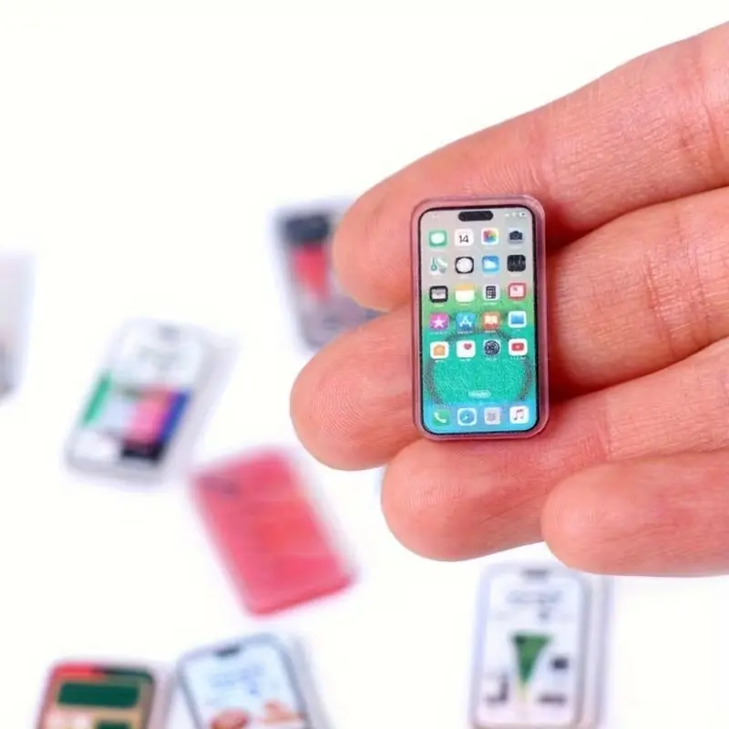 Phone Accessories Doll - 10 миниатюрных моделей телефонов, мобильных телефонов,