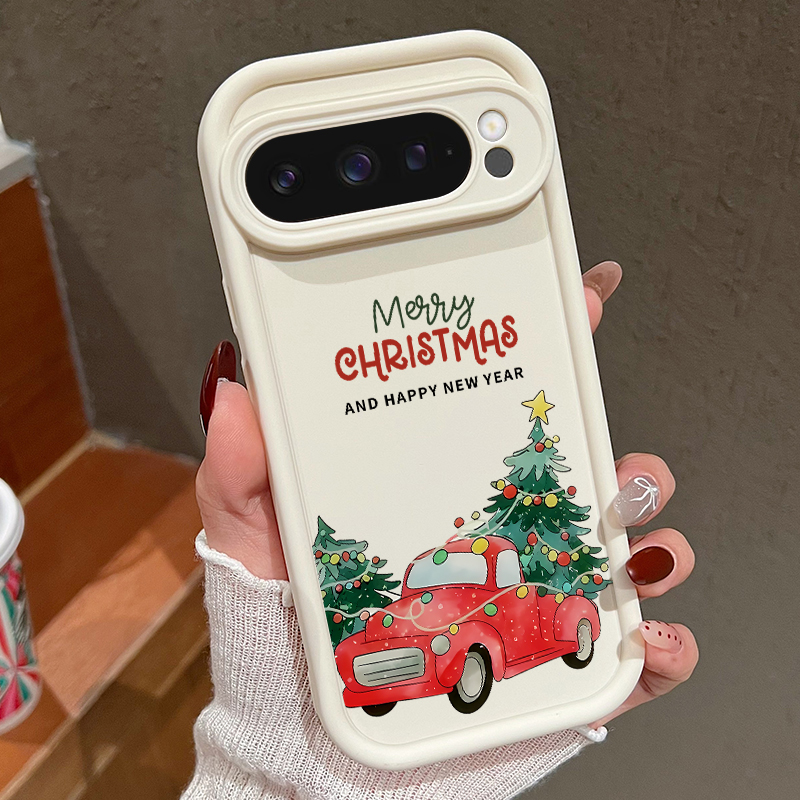 Google Pixel 9 Pro - Рождественский чехол для телефона с изображением