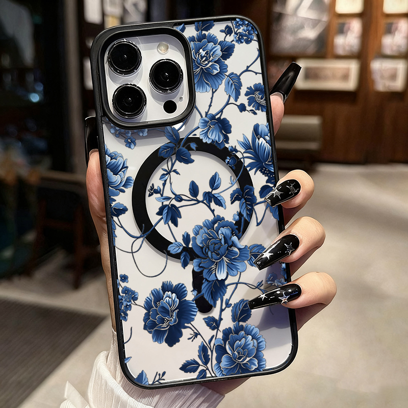 Роскошный винтажный синий чехо – обзор и цена Phone Accessories Iphone
