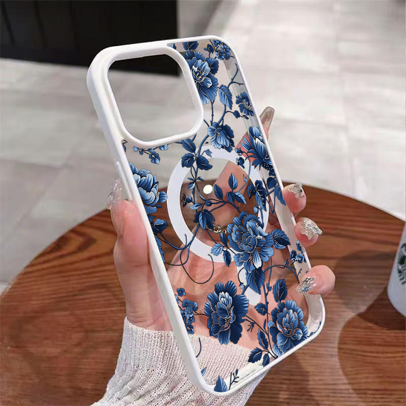 Роскошный винтажный синий чехо – обзор и цена Phone Accessories Iphone