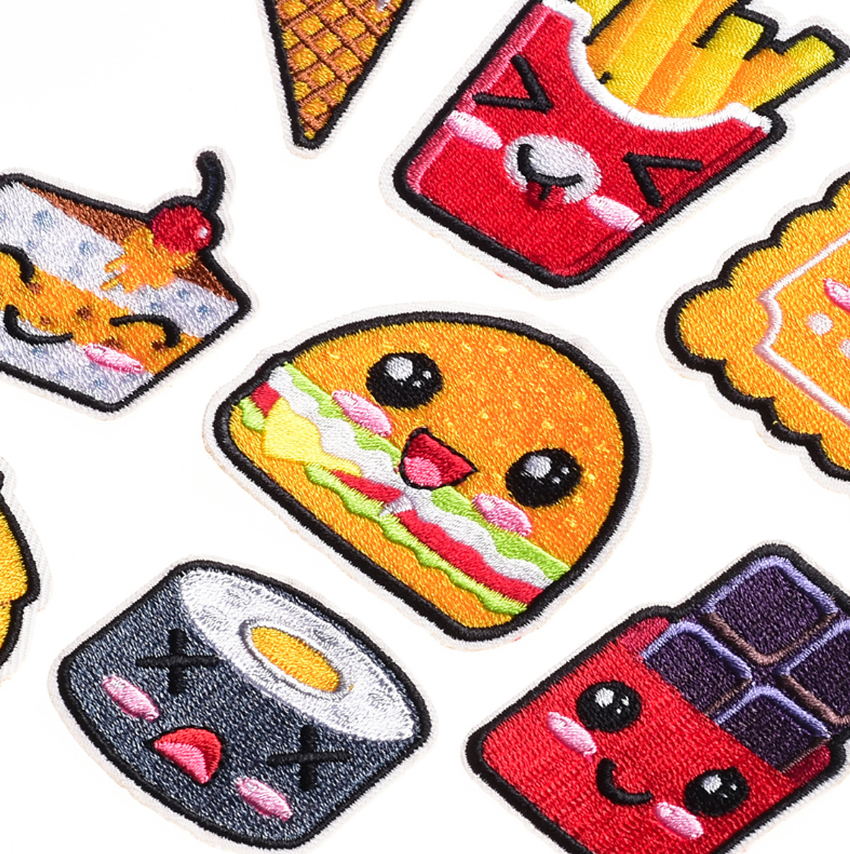 10 шт. нашивки с вышивкой еды, – обзор и цена Phone Accessories Pictures