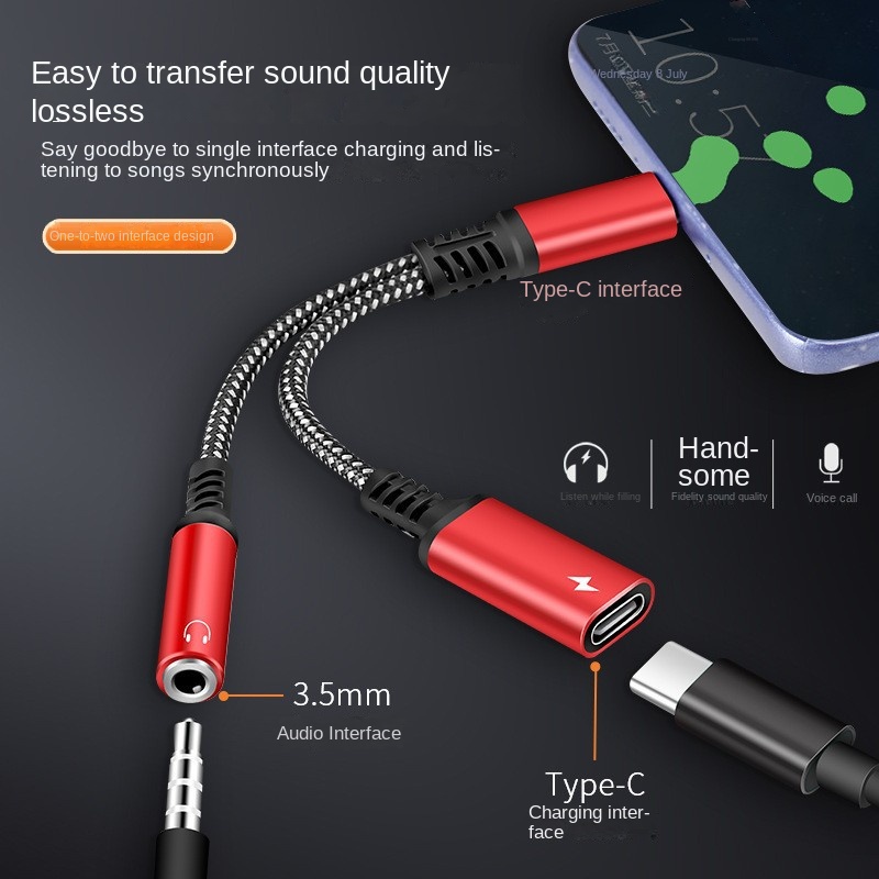 Кабель зарядный сетевой 2 в 1, – обзор и цена Earphone Splitter Jack