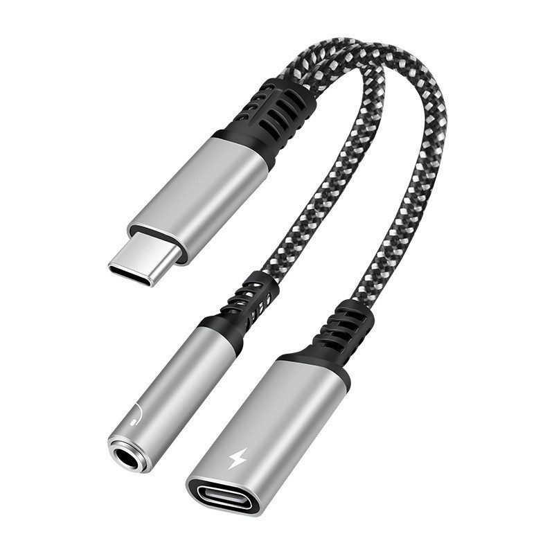 Кабель зарядный сетевой 2 в 1, – обзор и цена Earphone Splitter Jack